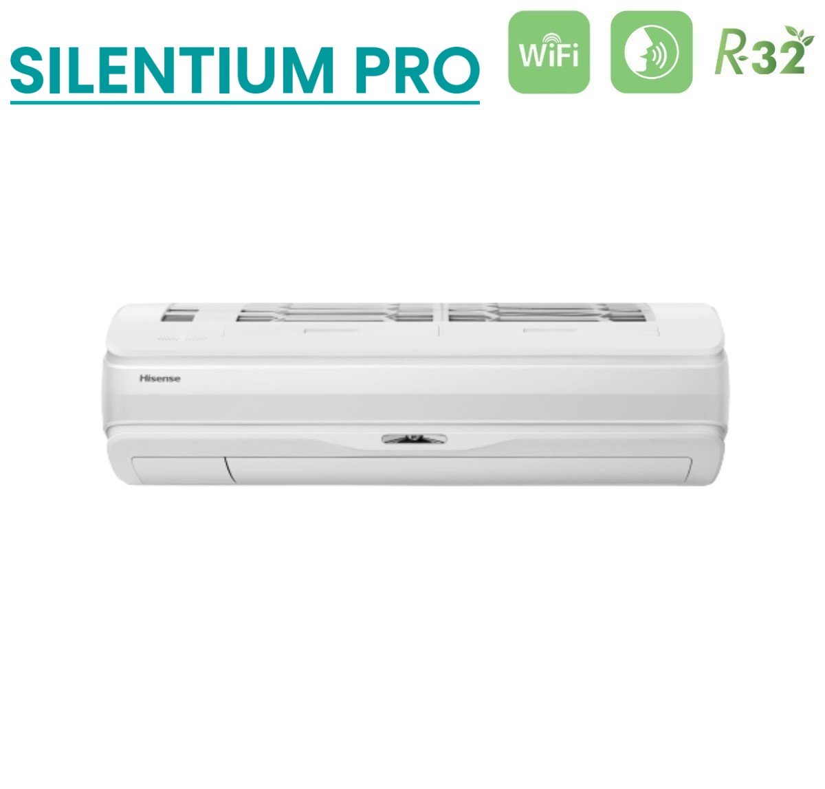 climatizzatore condizionatore hisense dual split inverter serie silentium pro 9_9 con 2amw42u4rra r 32 wi fi integrato 9000_9000 novita 2020