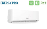 climatizzatore condizionatore hisense inverter serie energy pro 12000 btu qe35xv00g r 32 wi fi integrato classe a___ novita 2020