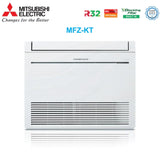 climatizzatore condizionatore mitsubishi electric pavimento dual split inverter serie mfz kt 12_12 con mxz 3f68vf r 32 wi fi optional con telecomando incluso 12000_12000