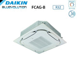daikin climatizzatore condizionatore daikin bluevolution a cassetta round flow 24000 btu fcag71b azas71mv1 r 32 wi fi optional con griglia standard inclusa