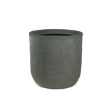 divina garden vaso in resina da esterno interno per piante cilindro di design d 35x34h raffaello verde