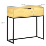 immagine-3-easycomfort-easycomfort-consolle-da-ingresso-con-cassetto-in-legno-e-acciaio-80x30x76cm-color-legno-e-nero