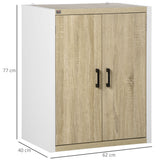 immagine-3-easycomfort-easycomfort-mobiletto-multiuso-2-ante-con-mensola-regolabile-in-mdf-62x40x77cm-bianco-e-legno