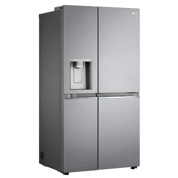 frigoriero lg smart side by side gsjv91pzae 635 litri classe energetica e a179xl91xp73 5 total no frost funzione ghiaccio tritato frost door in door wi fi con smartthinq inox