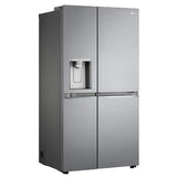 frigoriero lg smart side by side gsjv91pzae 635 litri classe energetica e a179xl91xp73 5 total no frost funzione ghiaccio tritato frost door in door wi fi con smartthinq inox