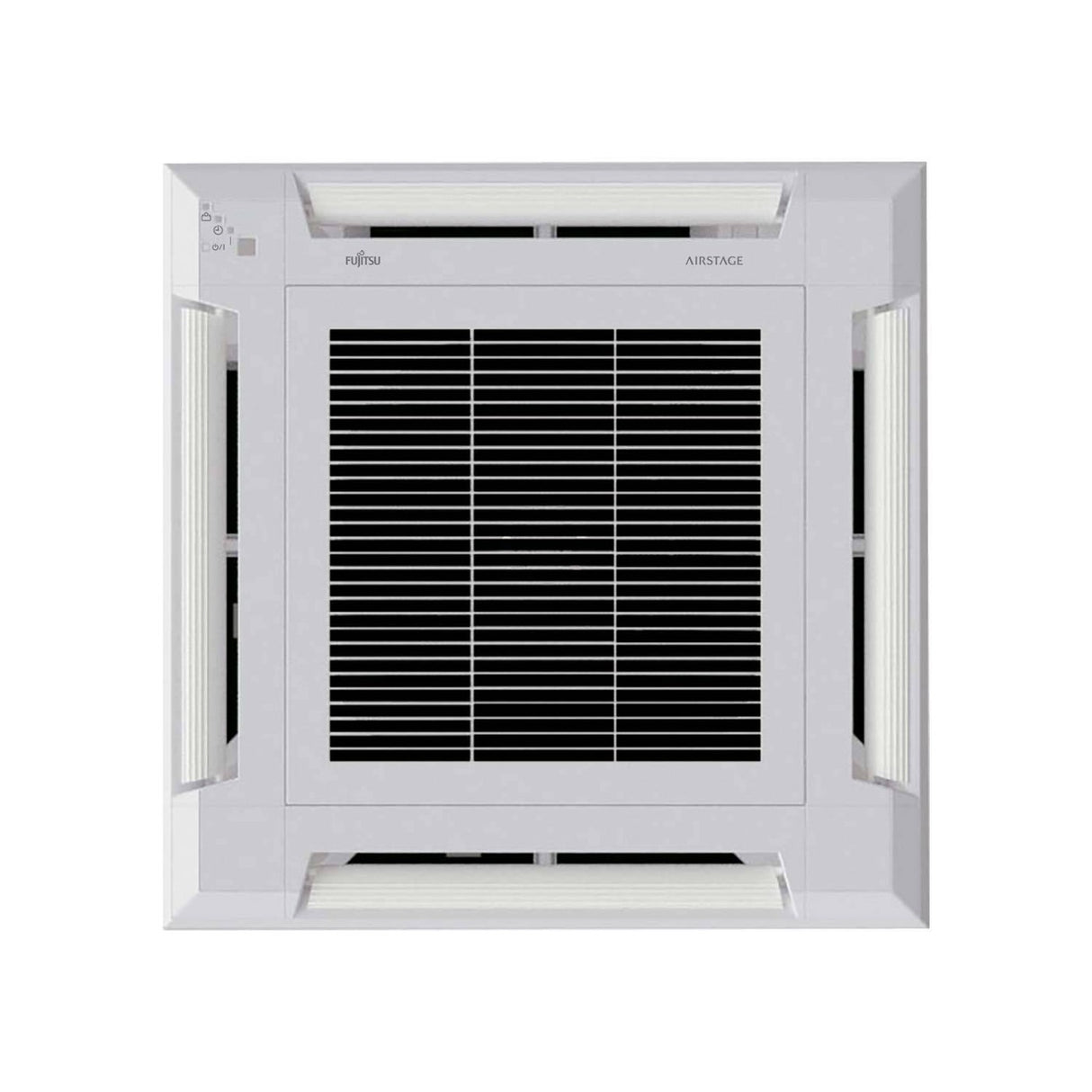 fujitsu condizionatore a cassetta fujitsu kv 14000 btu auxg14kvla r 32 wi fi optional con griglia e telecomando