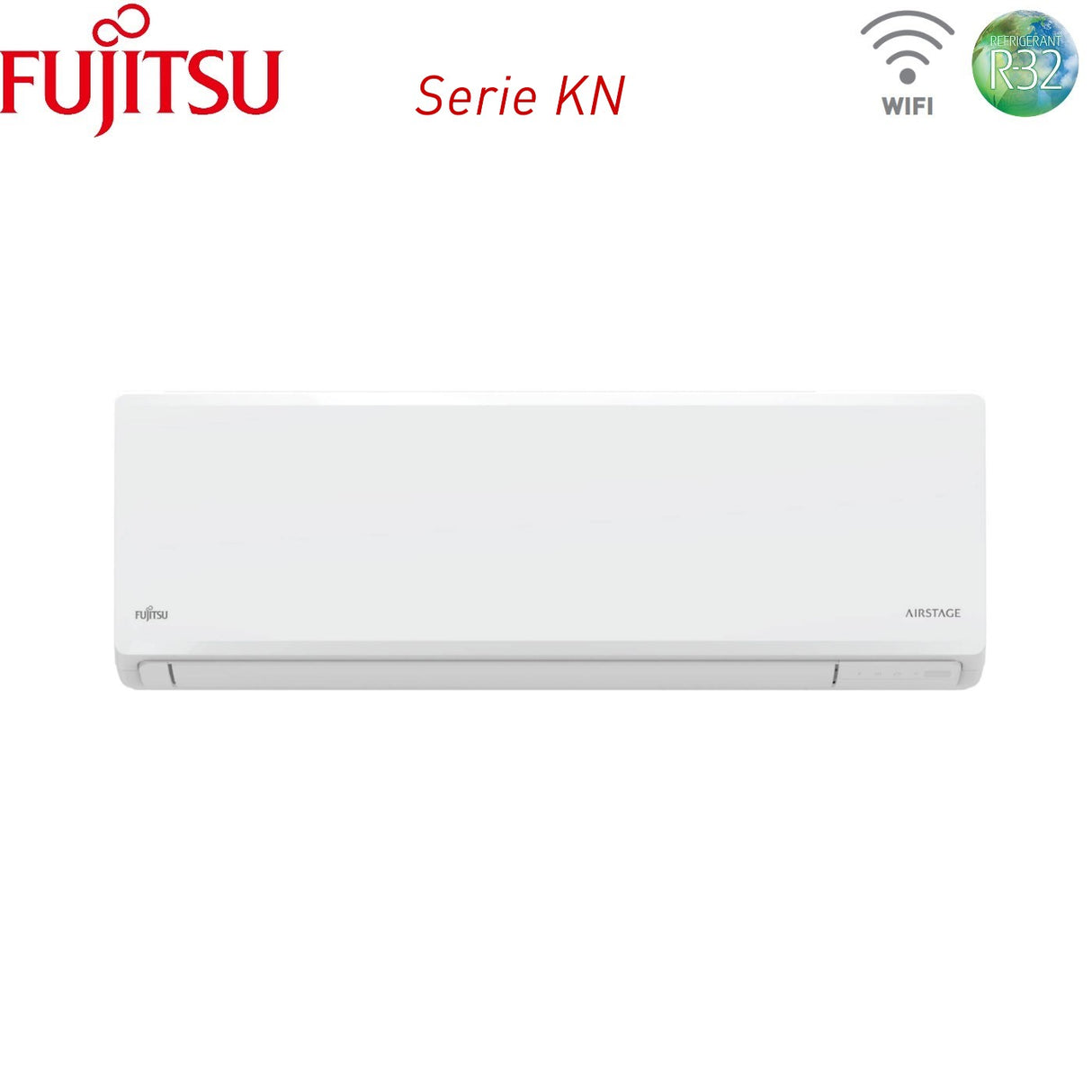 fujitsu condizionatore fujitsu trial split inverter kn airstage 799 con aoeg24kbca3 r 32 wi fi integrato