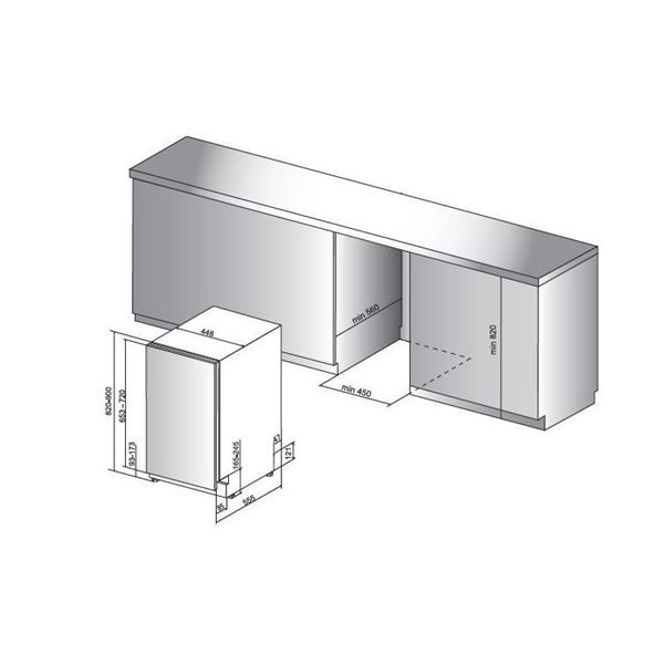 lavastoviglie bi slim 10 cop