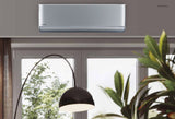 panasonic climatizzatore condizionatore panasonic dual split inverter serie etherea silver 77 con cu 2z35tbe r 32 wi fi integrato 70007000 argento