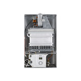 scaldabagno a camera stagna baxi acquaprojet blue 17 fi gpl low nox completo di kit scarico fumi