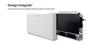 ventilconvettore fan coil olimpia spendid mod. bi2 sl air 600 inverter con comando tr incluso cod. 01853