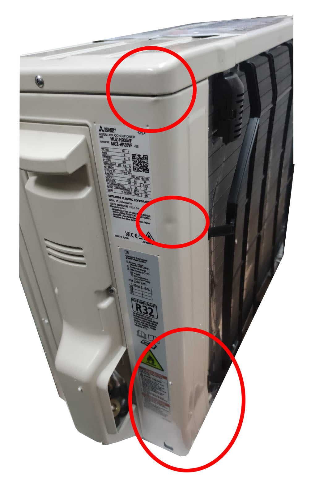 area occasioni climatizzatore condizionatore mitsubishi electric inverter serie smart msz hr 12000 btu msz hr35vf r 32 wi fi optional classe a__ a_ 34256
