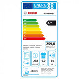 asciugatrice a pompa di calore bosch 9 kg wtw85449it con condensatore autopulente a84 2xl59 8xp59 9 classe a++