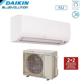 climatizzatore condizionatore daikin bluevolution inverter serie comfora 9000 btu ftxp25n + rxp25n r 32 wi fi optional