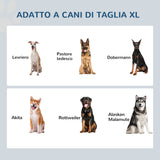 easycomfort easycomfort ciotole rialzate per cani grandi supporto in mdf con 2 ciotole in acciaio inox 60x30x41 cm bianco