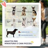 easycomfort easycomfort passeggino per cani pieghevole con 3 reti e cerniera in ferro e tessuto oxford 75x46x94 cm grigio