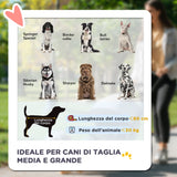 easycomfort easycomfort passeggino per cani pieghevole con ingressi a cerniera e finestre a rete 112x65x100 cm grigio scuro e nero