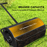 easycomfort easycomfort spandiconcime da 75l in metallo con manico regolabile a t e maniglia imbottita 70x40x112 cm nero