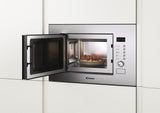 forno a microonde candy ad incasso mic 20 gdfx 20 litri grill grigio mic20gdfx