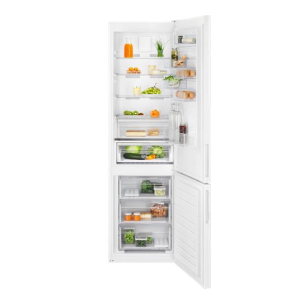 frigorifero combinato electrolux lnc7me34w2 266 lt customflex twintech classe e
