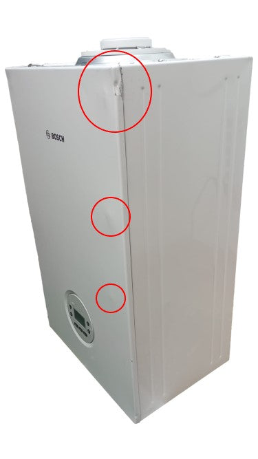 junkers bosch area occasioni 2601 caldaia a condensazione junkers bosch condens 1200 w gc1200w 2424 c 23 metano con kit scarico fumi