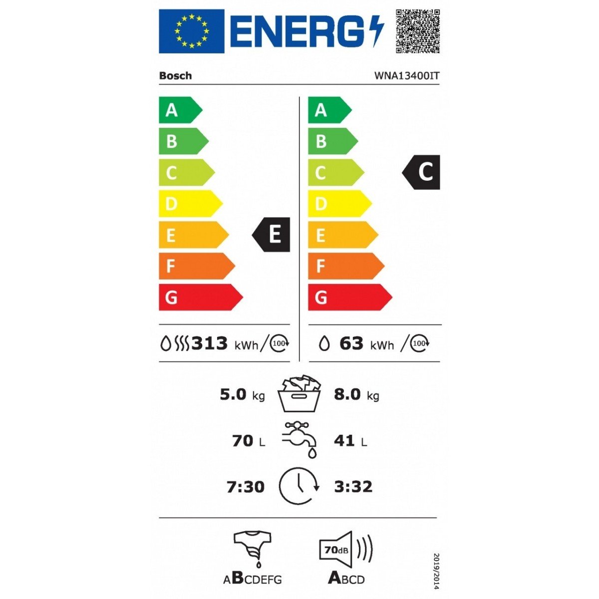 lavasc c e 8 5kg 1400giri