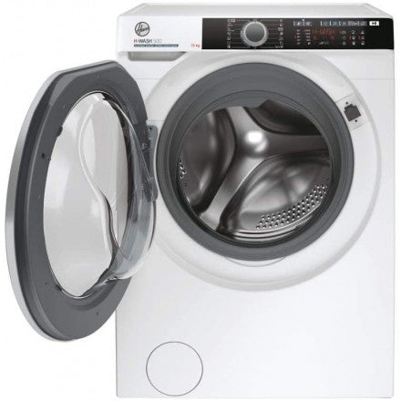 lavatrice a carico frontale hoover h wash 500 13 kg hwe 413ambs 1 s classe a a___ a85xp67xl60 1400 giri ecopower  vapore  wifi  bluetooth