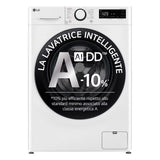 lg area occasioni 2528 lavatrice a carico frontale lg ai dd serie r3 f2r3s08nswb 8 kg 1200 giri a85xl60xp475 programma vapore steam motore inverter