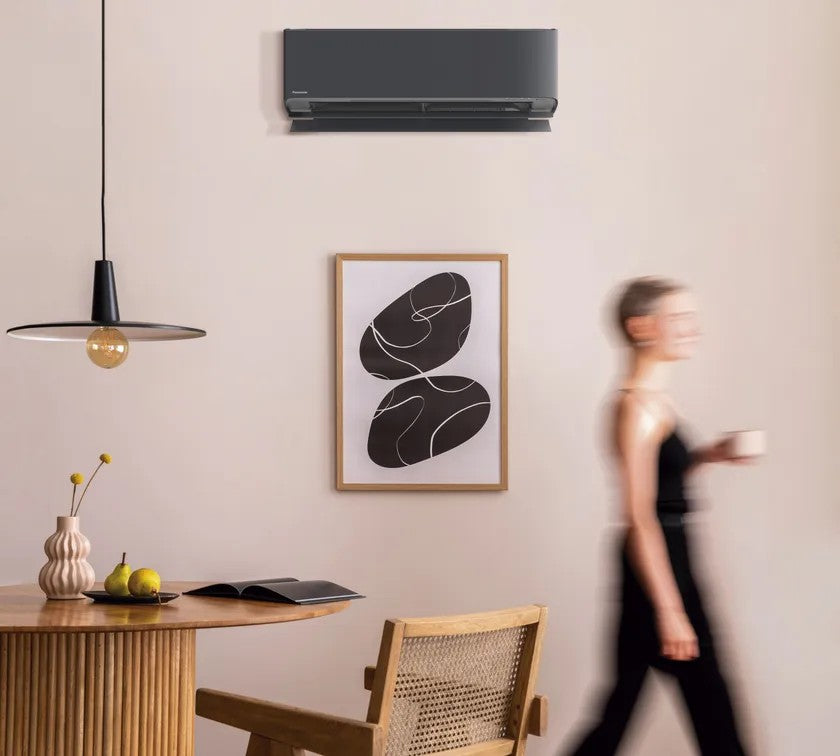 panasonic condizionatore quadri split panasonic etherea grigio grafite 79912 con cu 4z80tbe r 32 wi fi integrato