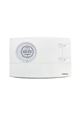 perry electric area occasioni cronotermostato analogico digitale settimanale perry electric da parete serie easy 1cr cr209s