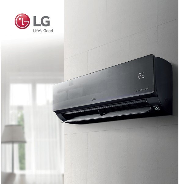 super offerta climatizzatore condizionatore lg inverter serie artcool mirror 9000 btu ac09bq r 32 wi fi integrato classe a__ a_