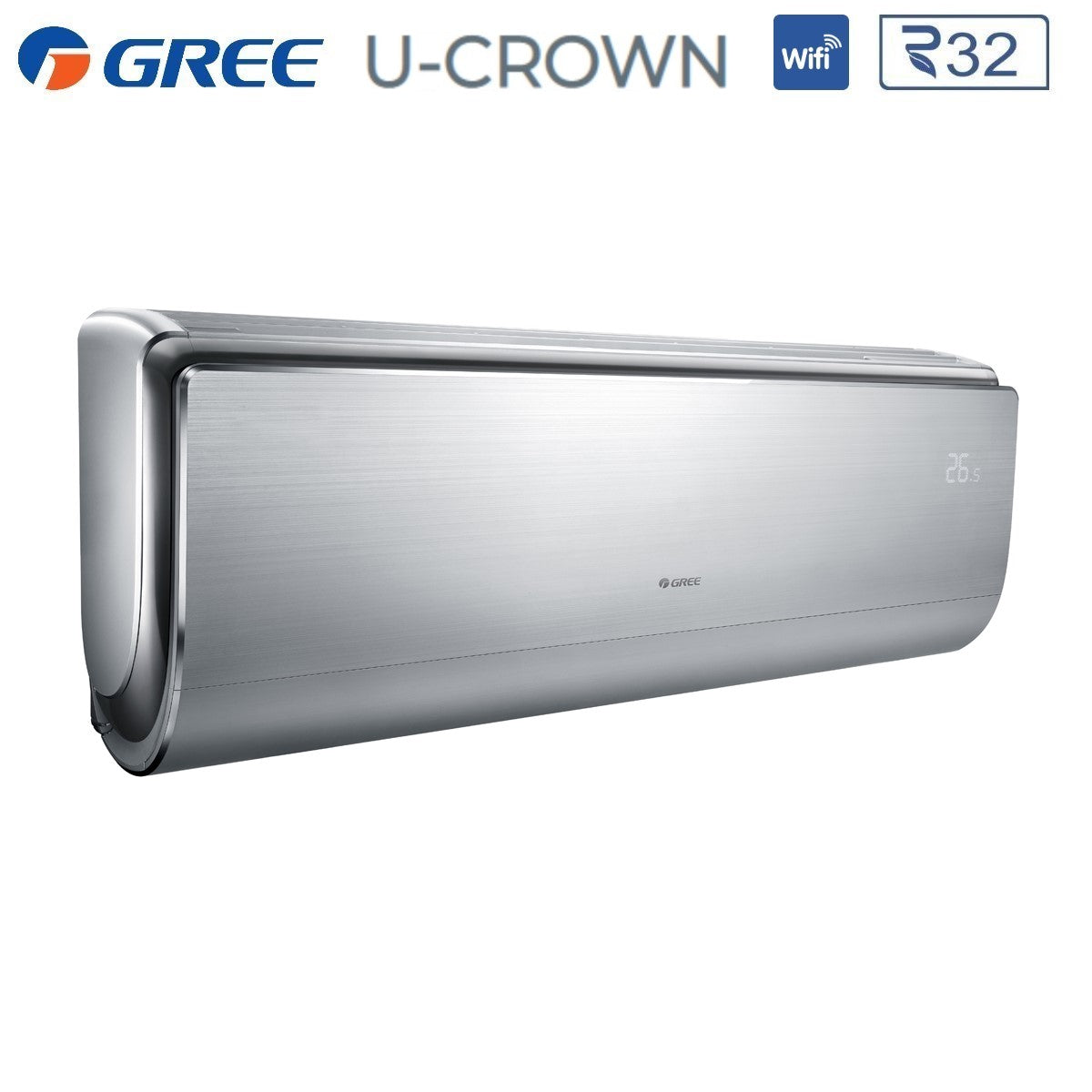 climatizzatore condizionatore dual split inverter gree serie muse r 32 9000_9000 btu con gwhd 14 nk6lo 9_9 wi fi optional 7351