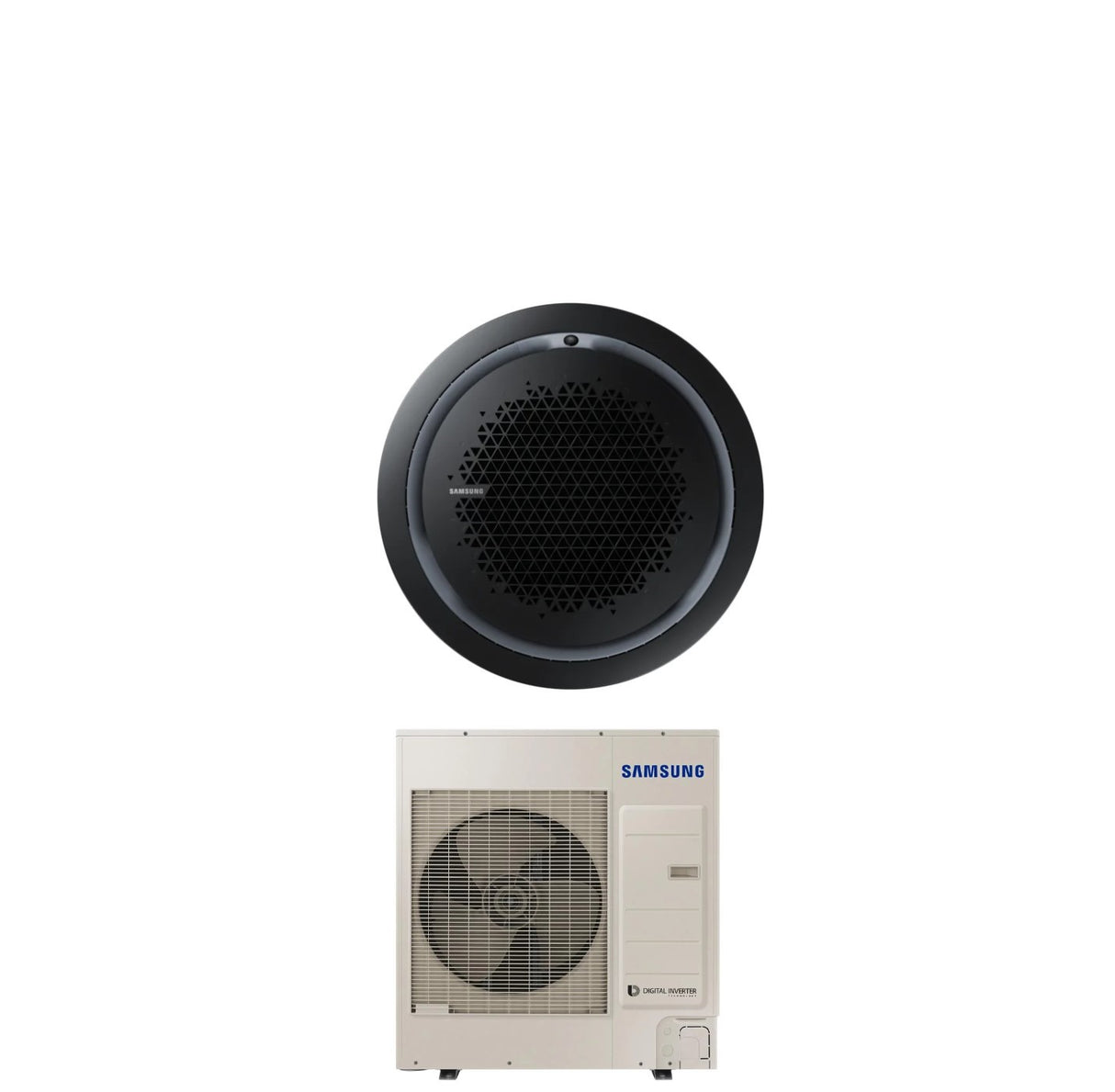 climatizzatore condizionatore samsung inverter cassetta 360 42000 btu ac120mn4pkh eu trifase r 410 wi fi optional con comando wireless incluso disponibili vari pannelli