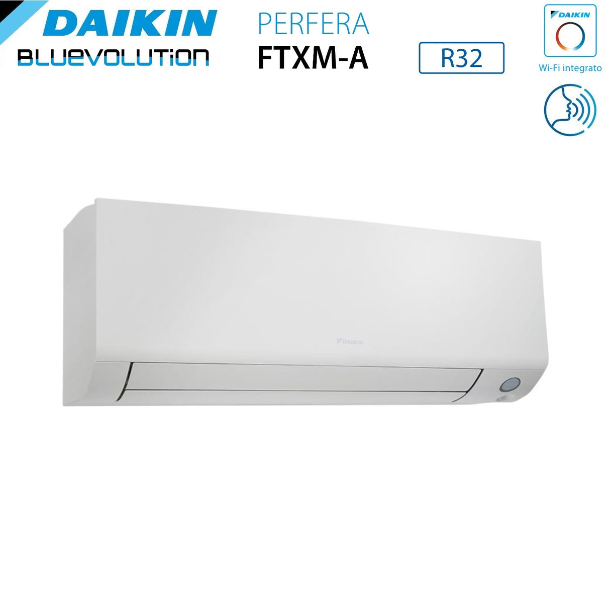 daikin climatizzatore condizionatore daikin bluevolution trial split inverter serie perfera all season 71212 con 3mxm52a r 32 wi fi integrato 70001200012000 garanzia italiana