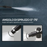 easycomfort easycomfort idropulitrice ad alta pressione 1600w con ugello regolabile e kit pulizia 35x28x65 cm blu e nero