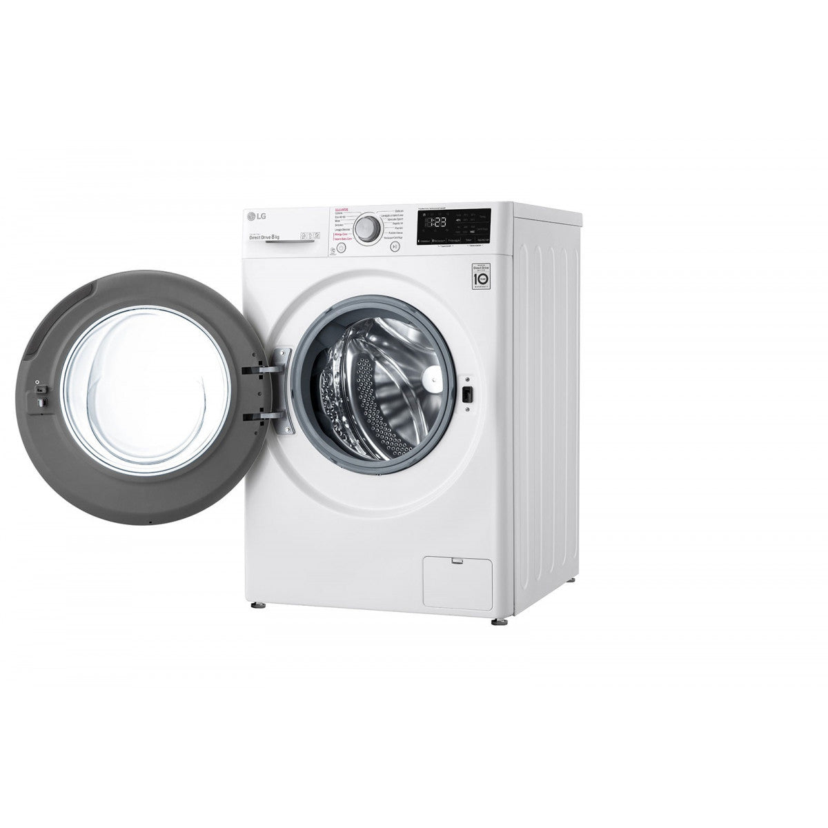 lavatrice a carica frontale lg f4wv308s4b lavaggio a vapore ai dd 8 kg 1400 giri classe b