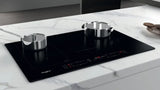 piano cottura a induzione whirlpool wlb2977ne 4 fuochi in vetro nero lxp 77x54 flexicook booster wl b2977 ne 38254