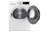 samsung asciugatrice a pompa di calore samsung 9 kg dv90cgc0a0te optimal dry sensor classe a a85xl60xp60 hygiene care wifi ean 8806095190396