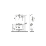 vitra mobile bagno sospeso vitra con lavabo colore bianco lucido 80 cm