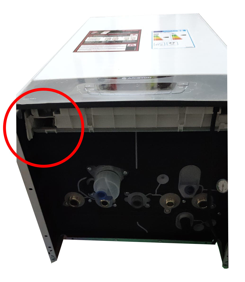 area occasioni caldaia ariston a condensazione clas one l 30 kw metano completa di kit scarico fumi coassiale wi fi optional