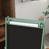 easycomfort easycomfort lavagna per bambini con cavalletto 3 in 1 e 2 contenitori eta 3 8 anni 54x46 5x93cm verde