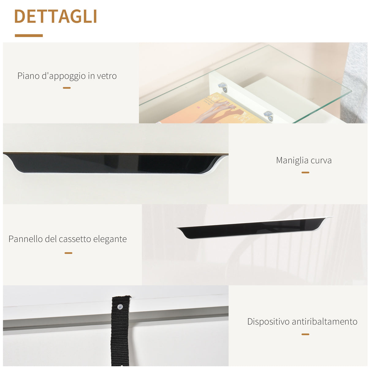 easycomfort easycomfort scarpiera moderna con 2 cassetti per 16 scarpe scarpiera a ribalta con mensola regolabile e ripiano in vetro 89x23x96cm bianco lucido