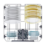 lavastoviglie a libera installazione candy rapido cf 4e7l0x 14 coperti classe e a81 8xl59 7xp59 8 acciaio inossidabile controllo remoto wi fi + ble
