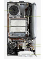 caldaia beretta a condensazione ciao green 29 csi con kit fumi metano completa di unita da incasso new erp