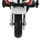 easycomfort easycomfort moto elettrica per bambini 3 8 anni con licenza bmw batteria 12v rotelle e luci 110x47x69 cm