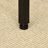 easycomfort easycomfort set tavolo alto con 4 sgabelli stile industriale in metallo e legno rovere chiaro