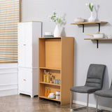 easycomfort easycomfort tavolo pieghevole da pranzo max 3 persone in truciolato e acciaio 75x144x144 5 cm color legno