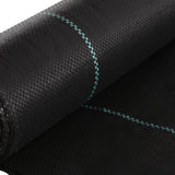 easycomfort easycomfort telo per pacciamatura 2x25 m per orto serra e giardino drenante e traspirante nero