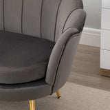 easycomfort easycomfort divanetto 2 posti in tessuto effetto velluto con braccioli divano moderno con seduta imbottita per camera da letto e soggiorno 133x63x75cm grigio ean 8055776913551