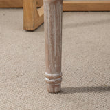 easycomfort easycomfort panca fondo letto imbottita con rivestimento effetto lino e gambe in legno 80x40x41cm beige